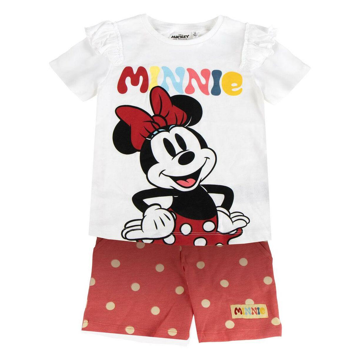 Conjunto de Ropa Minnie Mouse Coral
