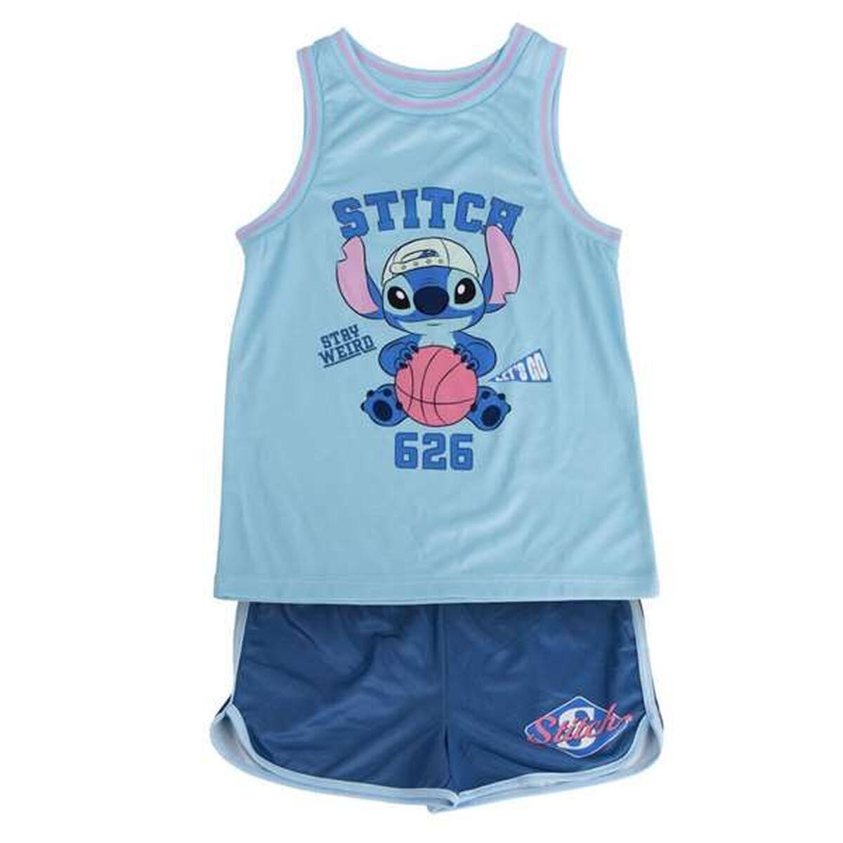 Conjunto de Ropa Stitch Azul