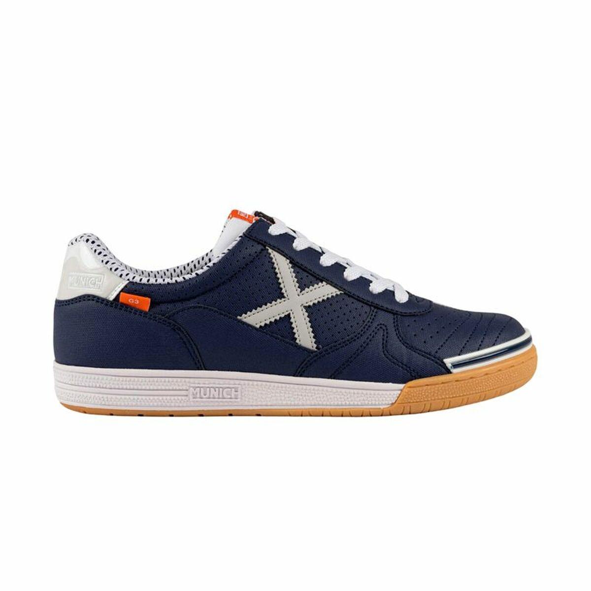 Zapatillas de Fútbol Sala para Adultos Munich G-3 432 Azul marino