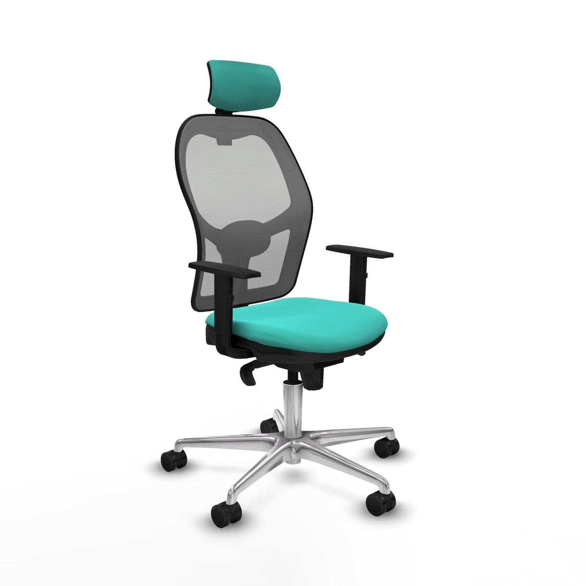 Silla de Oficina Piqueras y Crespo 1D086N2 Turquesa