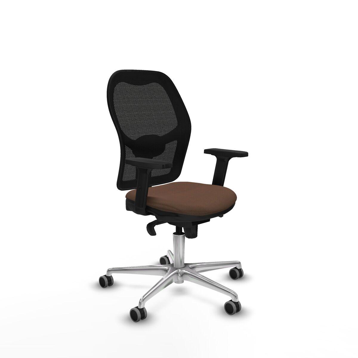 Silla Gaming Piqueras y Crespo 2D086G0 Negro Marrón oscuro