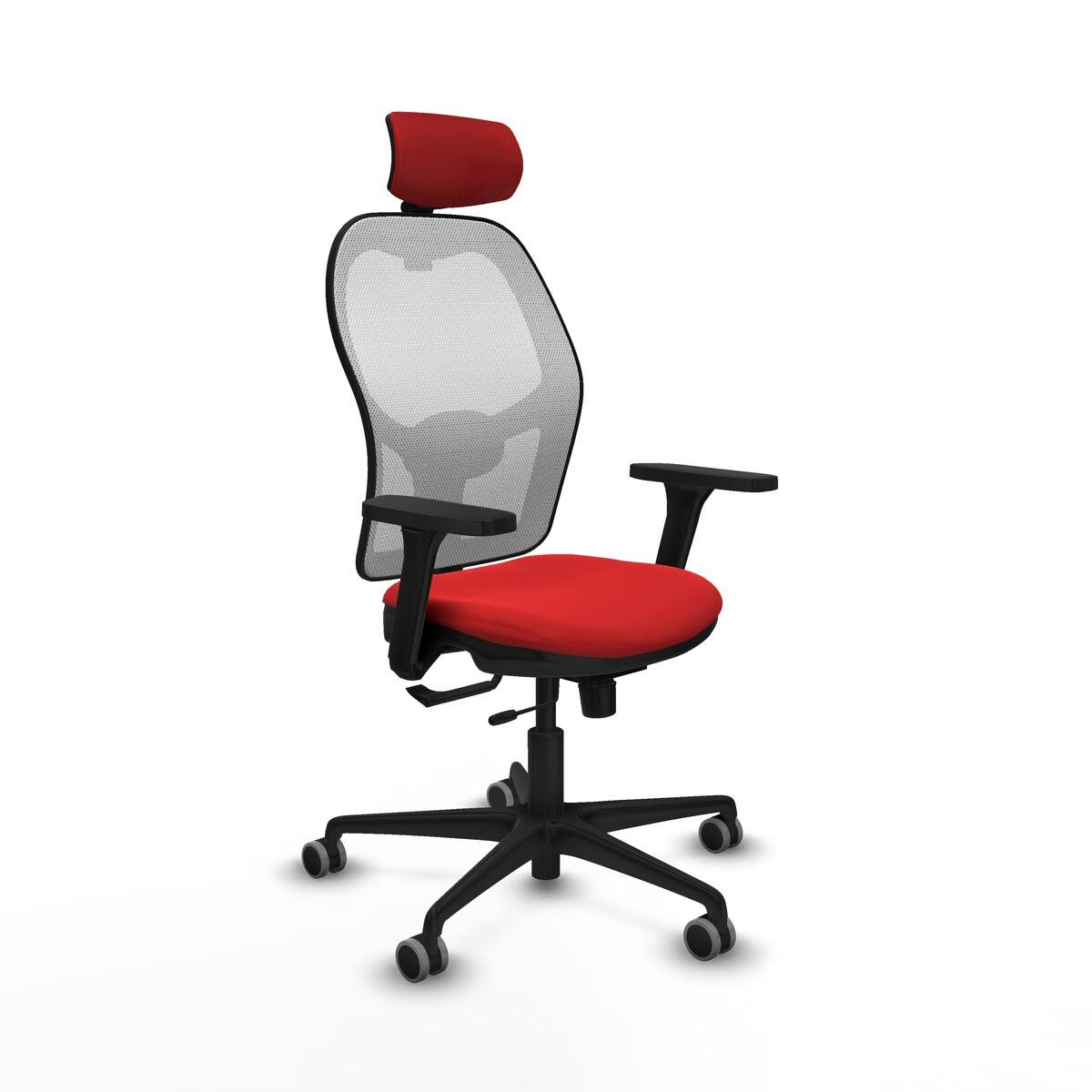 Silla de Oficina con Cabecero Jorquera Piqueras y Crespo 3D036G2 Rojo