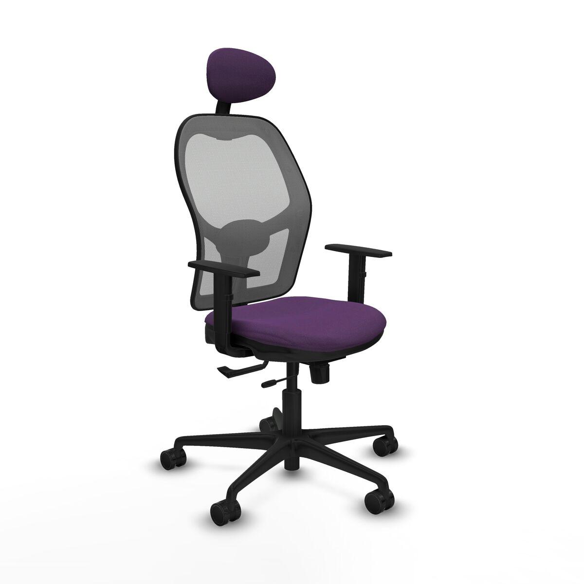 Silla de Oficina con Cabecero Jorquera Piqueras y Crespo 1D036N1 Morado