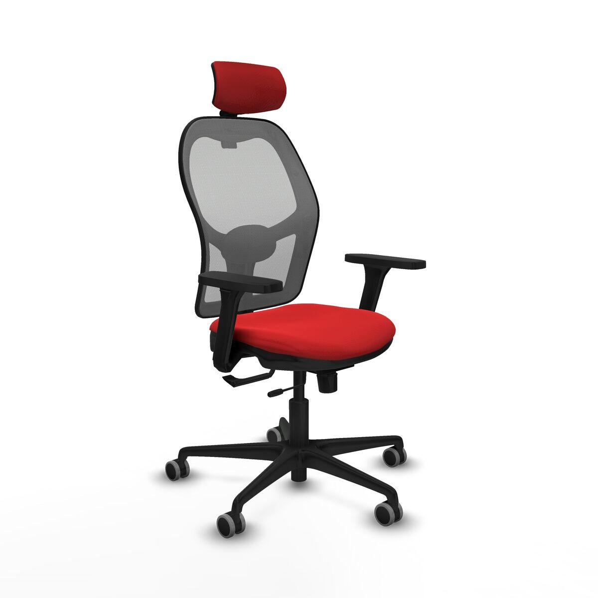 Silla de Oficina con Cabecero Jorquera Piqueras y Crespo 3D036G2 Rojo