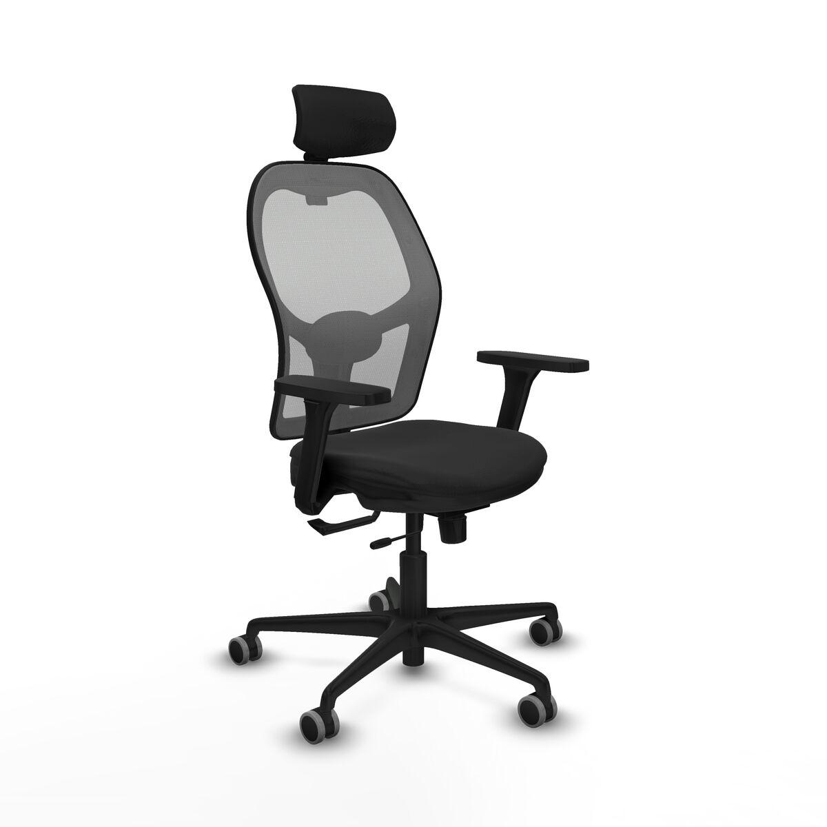 Silla de Oficina con Cabecero Jorquera Piqueras y Crespo 3D036G2 Negro