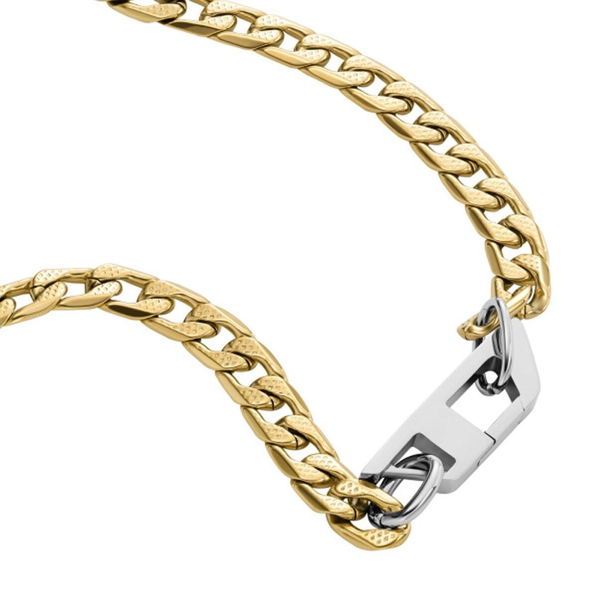 Collar Hombre Diesel DX1438931 Dorado