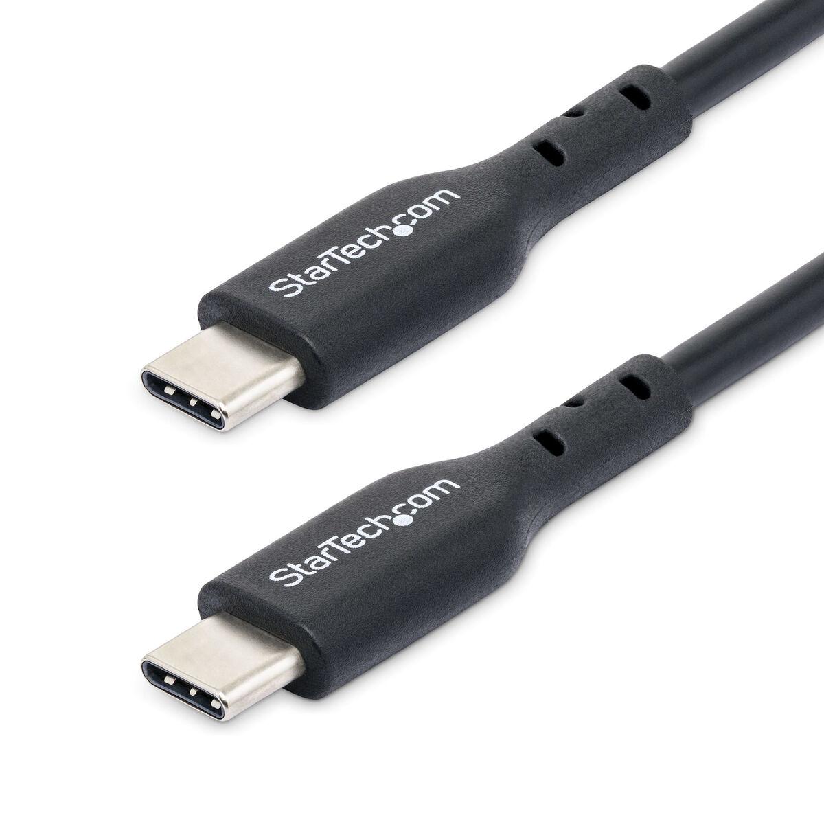 Cable USB-C Startech USB2CC1MNC Negro 1 m