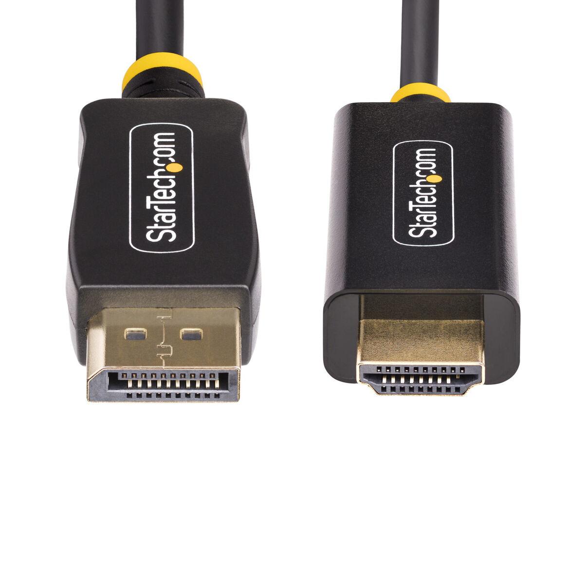 Adaptador DisplayPort a HDMI Startech 6F-DP-HDMI-4K60-HDR Negro 2 m