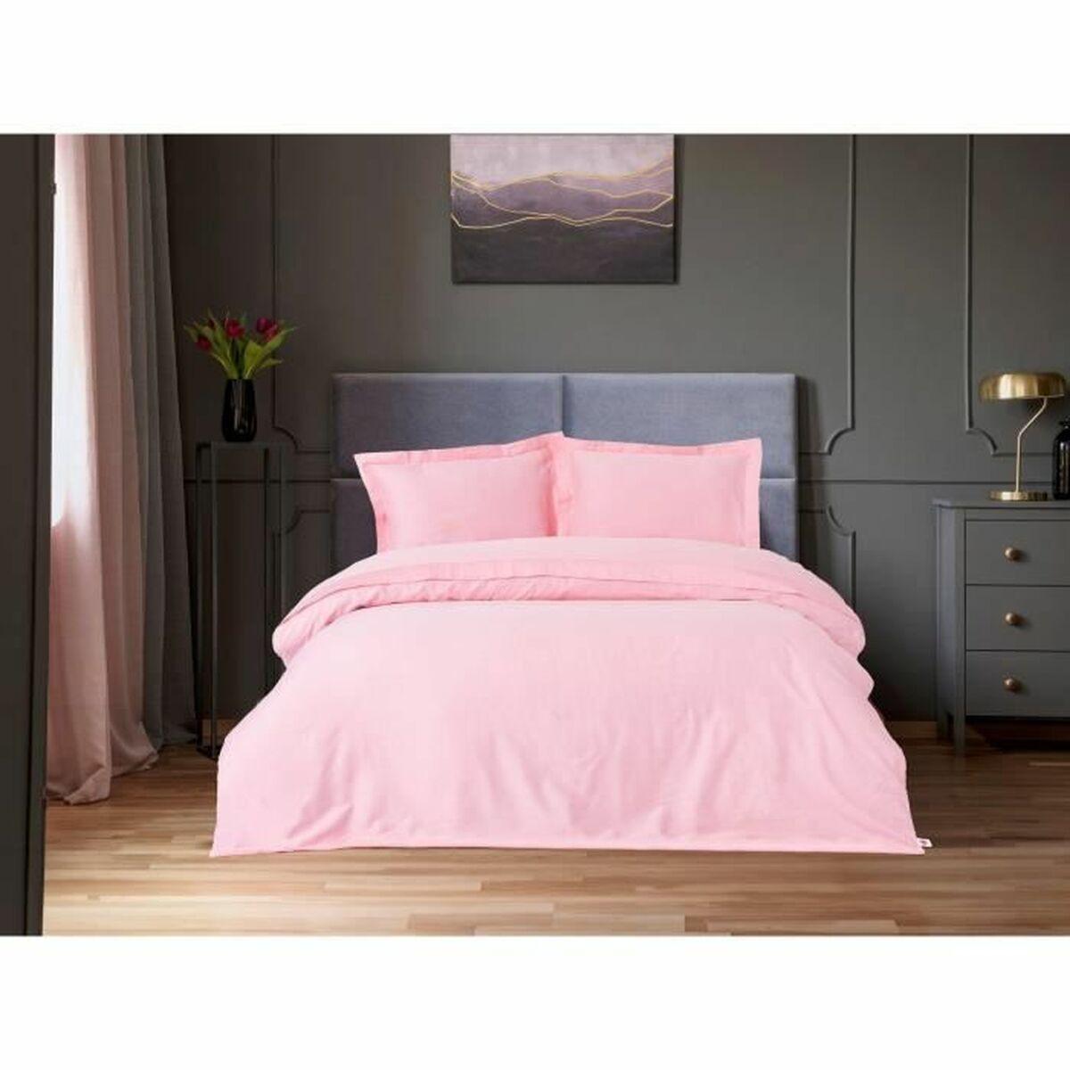 Juego de funda nórdica Rosa 220 x 240 cm
