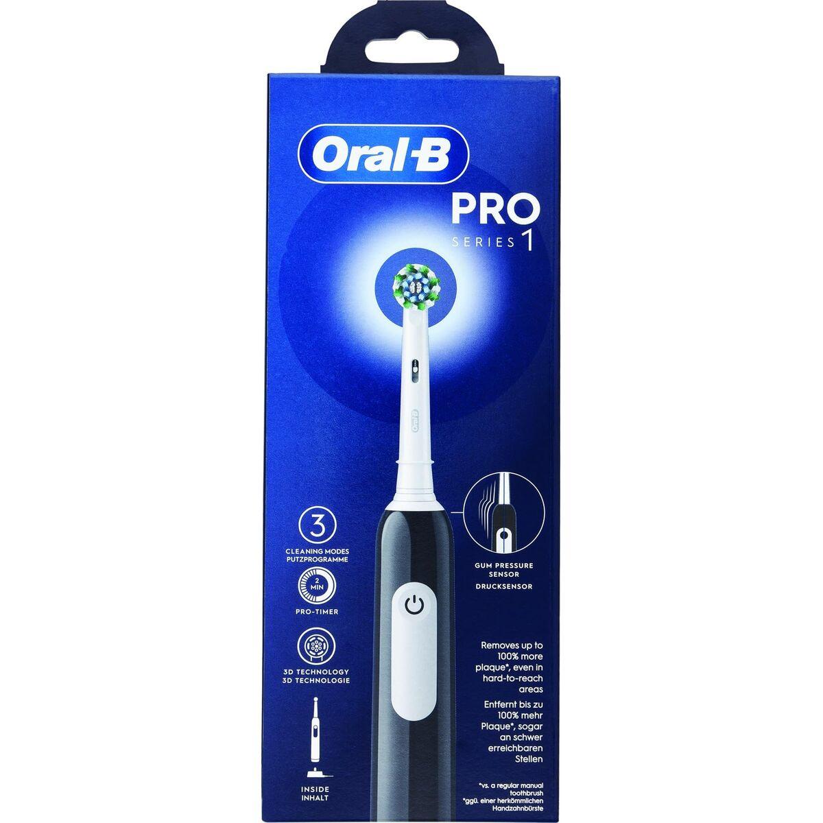 Cepillo de Dientes Eléctrico Braun Pro 1 Negro