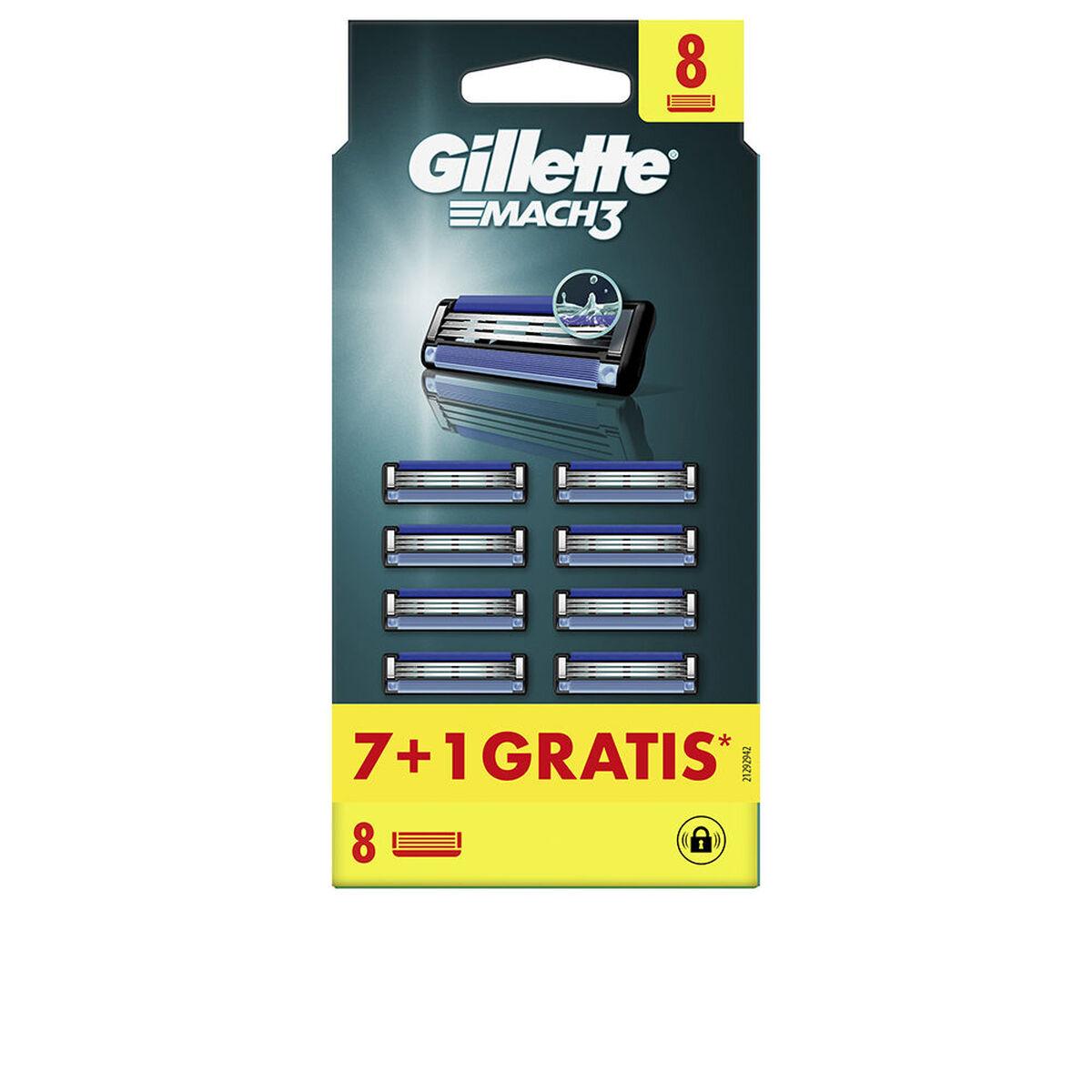 Recambios para Cuchilla de Afeitar Gillette MACH 3 8 Piezas