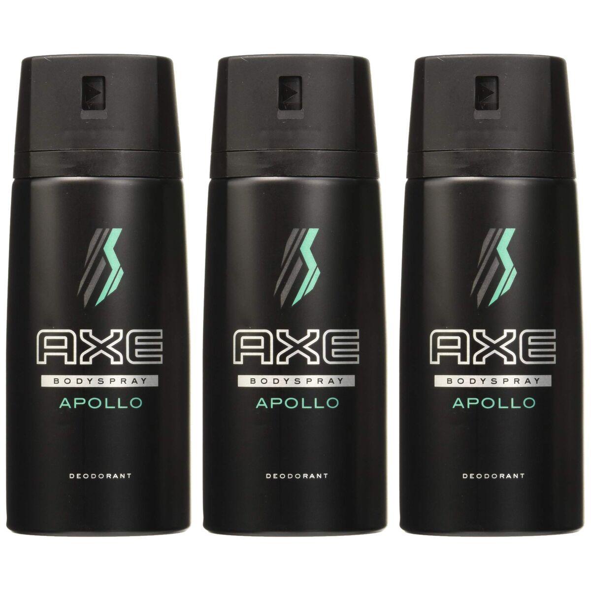 Desodorante en Spray Axe Apollo 150 ml 3 Piezas