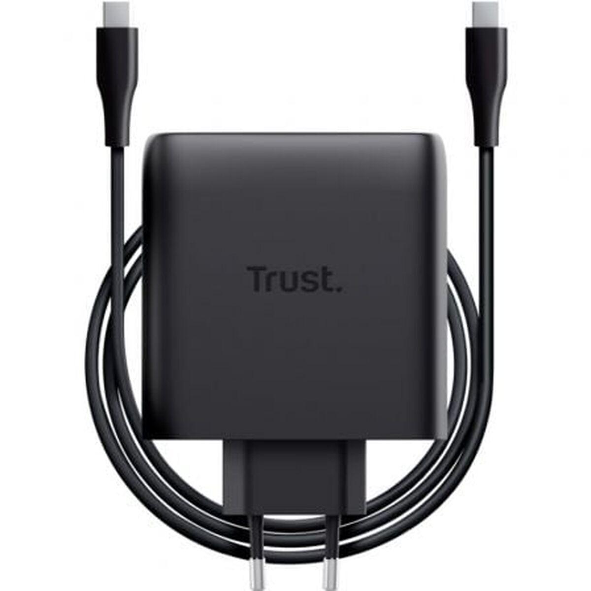 Cargador de Pared Trust 25527 Negro 100 W
