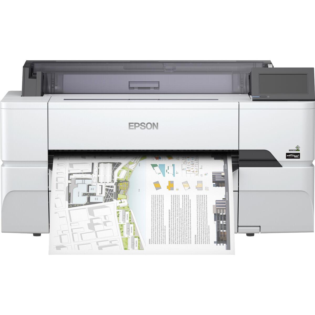 Impresora Epson GF SureColor SC-T3405N - wireless printer (No stand) 24"