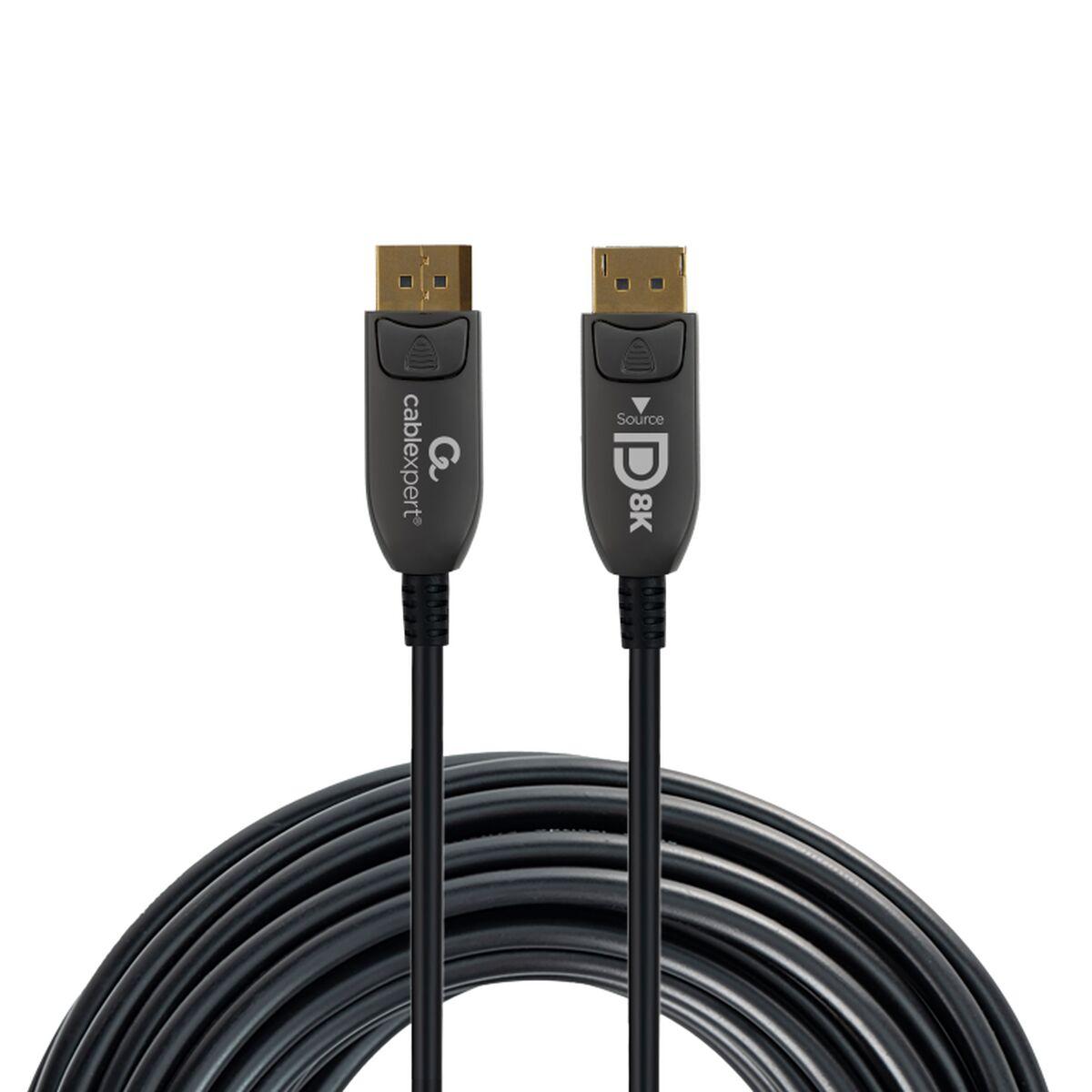 Cable DisplayPort GEMBIRD CC-DP8K-AOC-20M Negro 20 m
