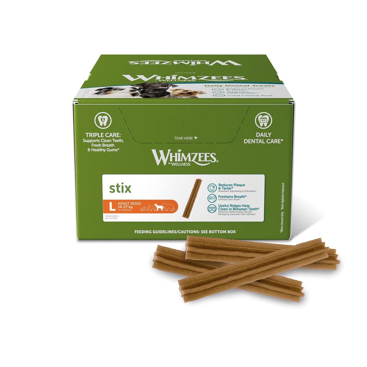 Golosina de Cuidado Dental Whimzees Stix 50 Piezas (50 Unidades)