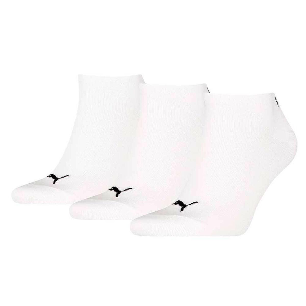 Calcetines Deportivos Puma Blanco 3 pares