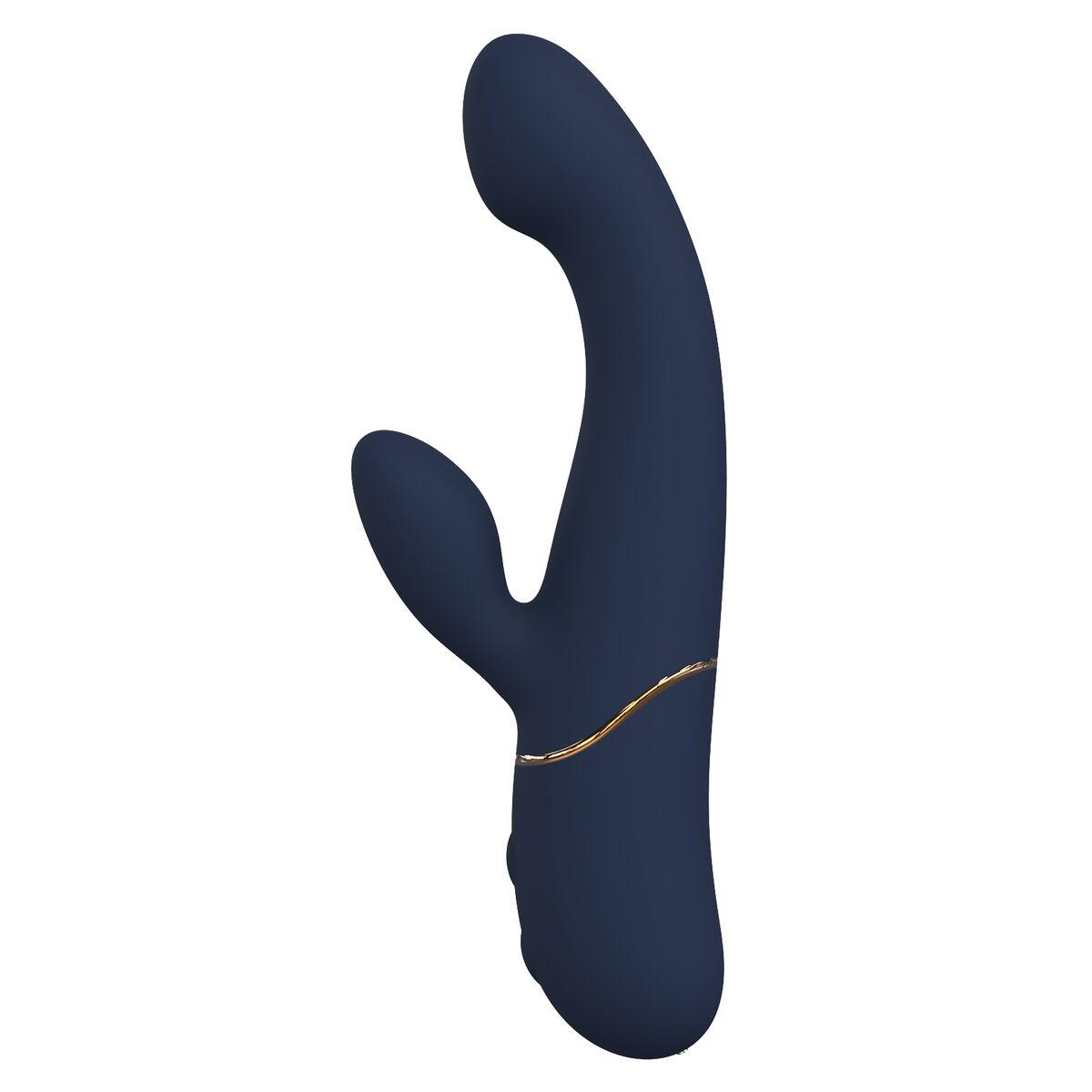 Vibrador Doble Estimulación Dream Toys Goddess Collection Azul