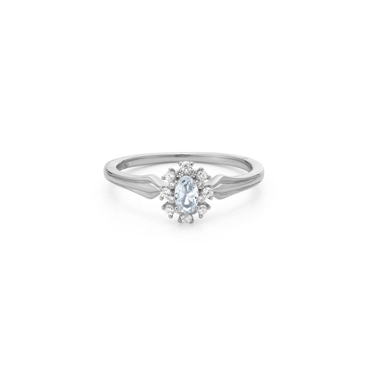 Anillo Mujer 24KAE 124152S/56 Plateado 16