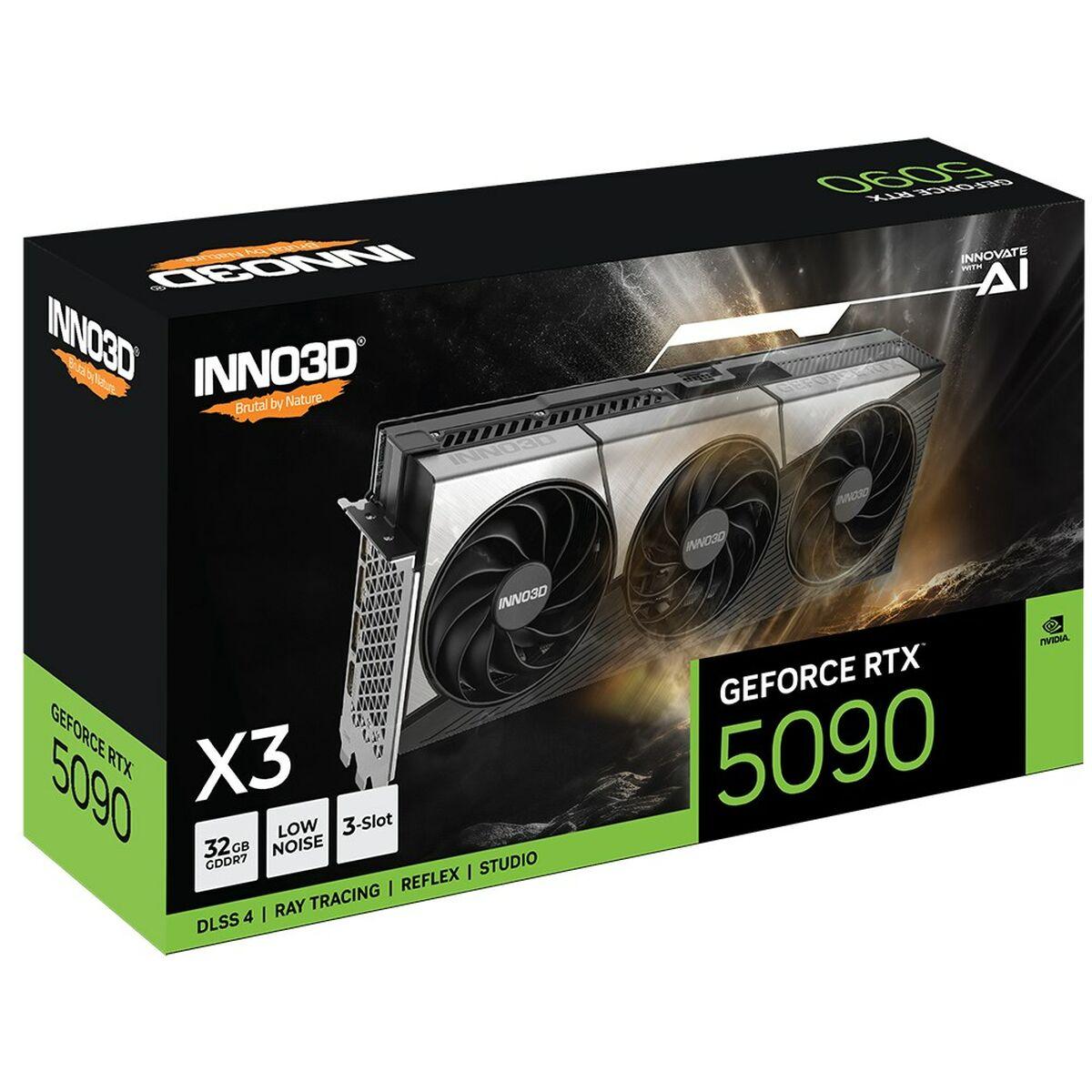Tarjeta Gráfica INNO3D N50903-32D7-17593928 nvidia geforce rtx 5090 32 GB