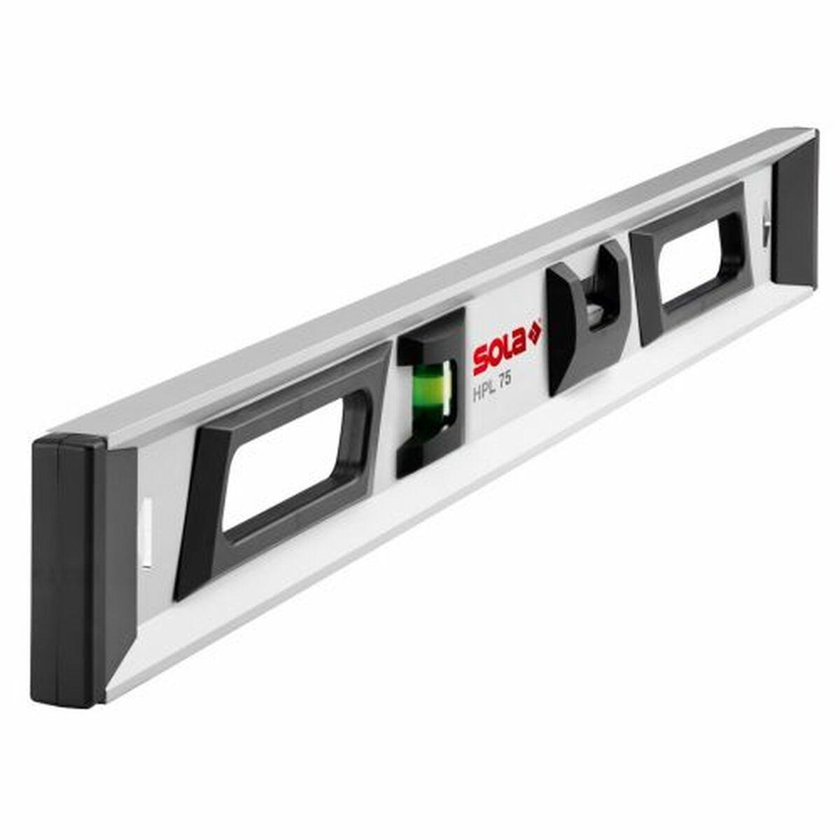 Nivel de Burbuja SOLA HPL 75 mm Aluminio