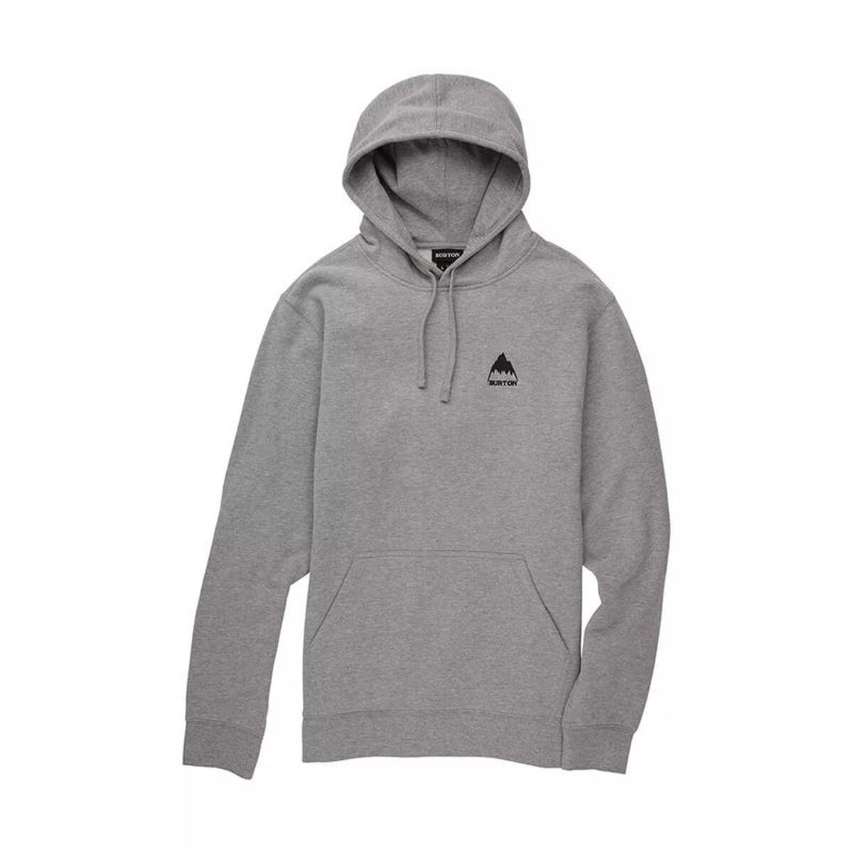 Sudadera con Capucha Hombre Burton Mountain Pullover Hoodie Gris claro