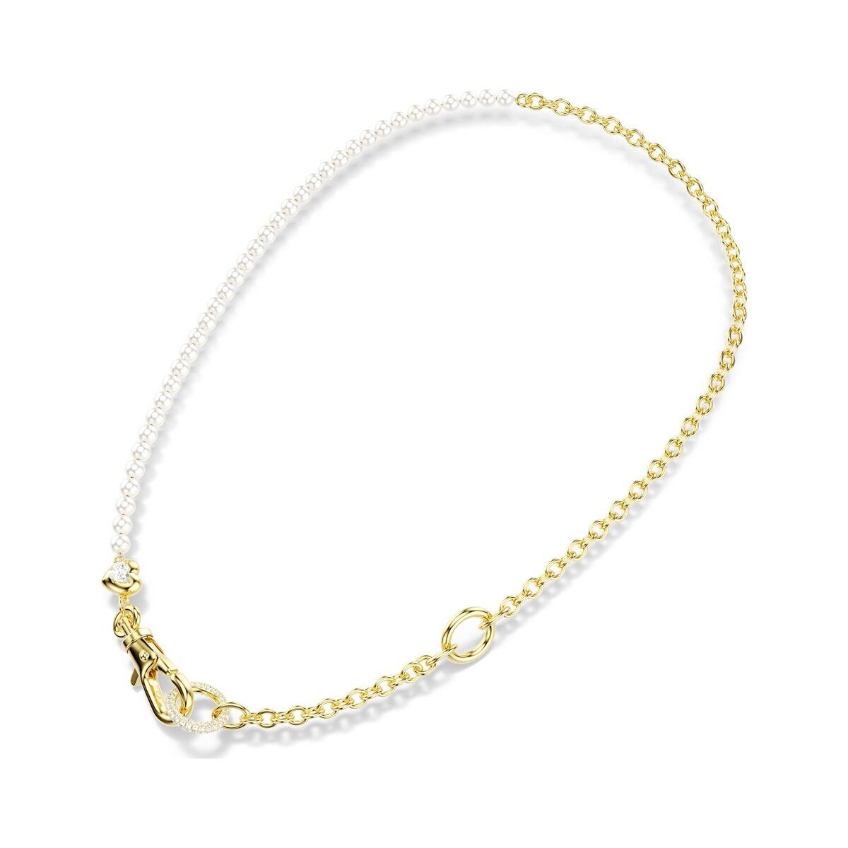 Collar Mujer Swarovski 5742961 Blanco Dorado