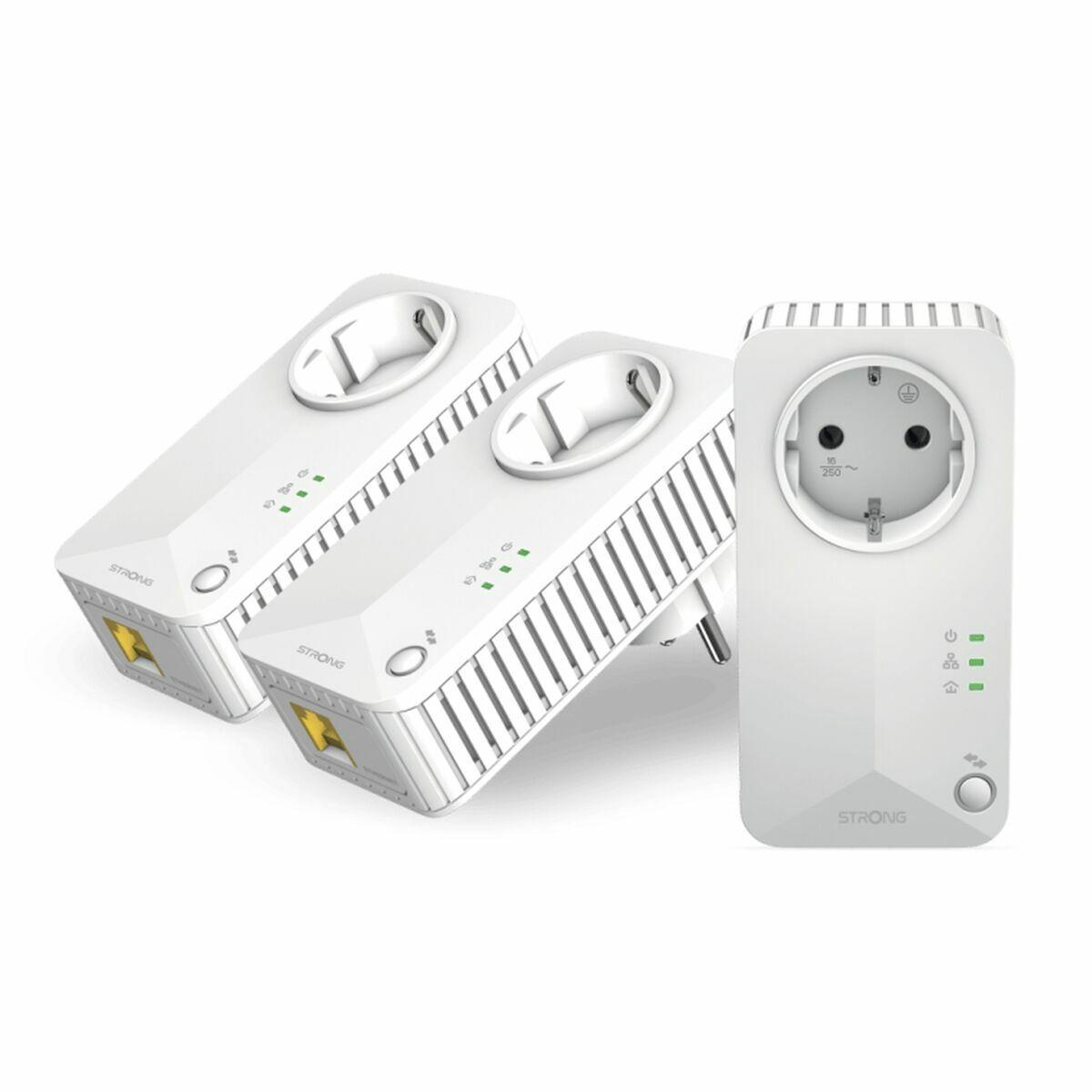 Adaptador PLC STRONG POWERLINE 600 TRIPLE PACK