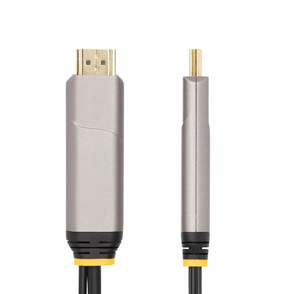 Cable USB Startech 145B-USBC-HDMI4K-AOC Negro