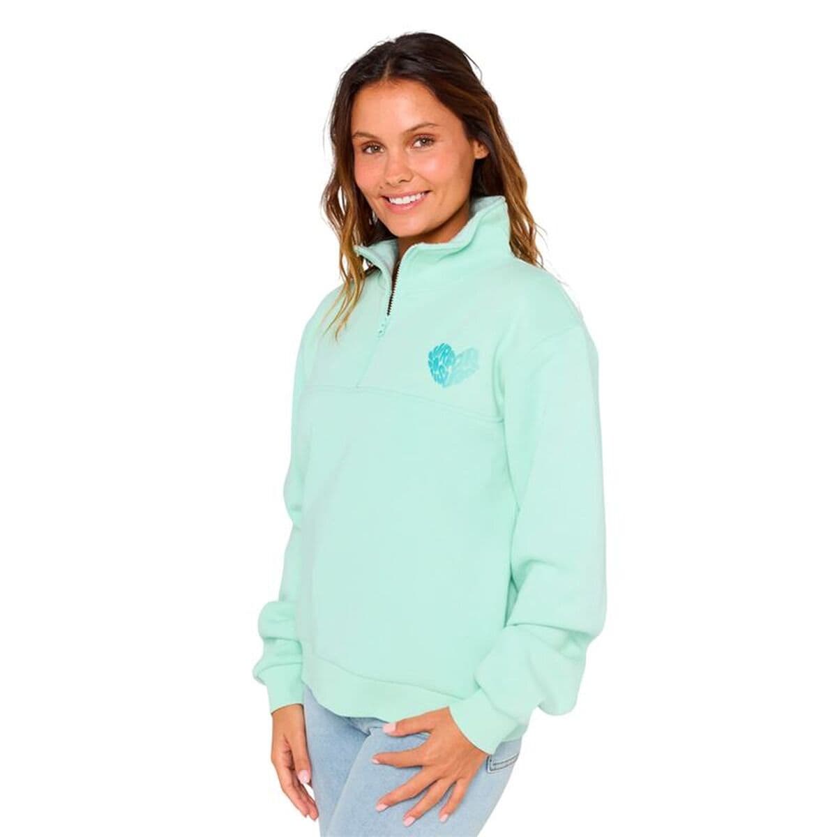 Chaqueta Deportiva para Mujer Rip Curl Half Zip Fleece