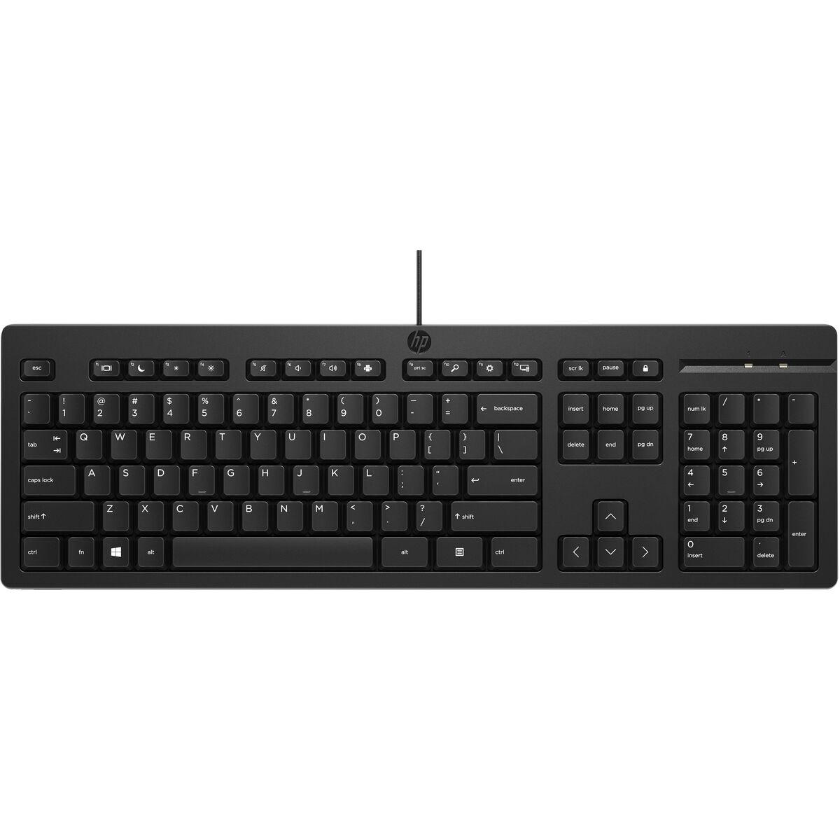 Teclado HP 125 G2 Negro