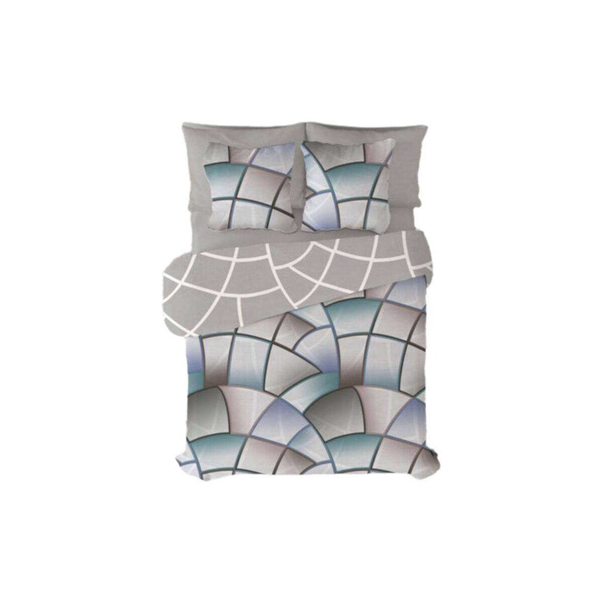 Juego de funda nórdica Pierre Cardin Lucas Gris Cama de 180 4 Piezas