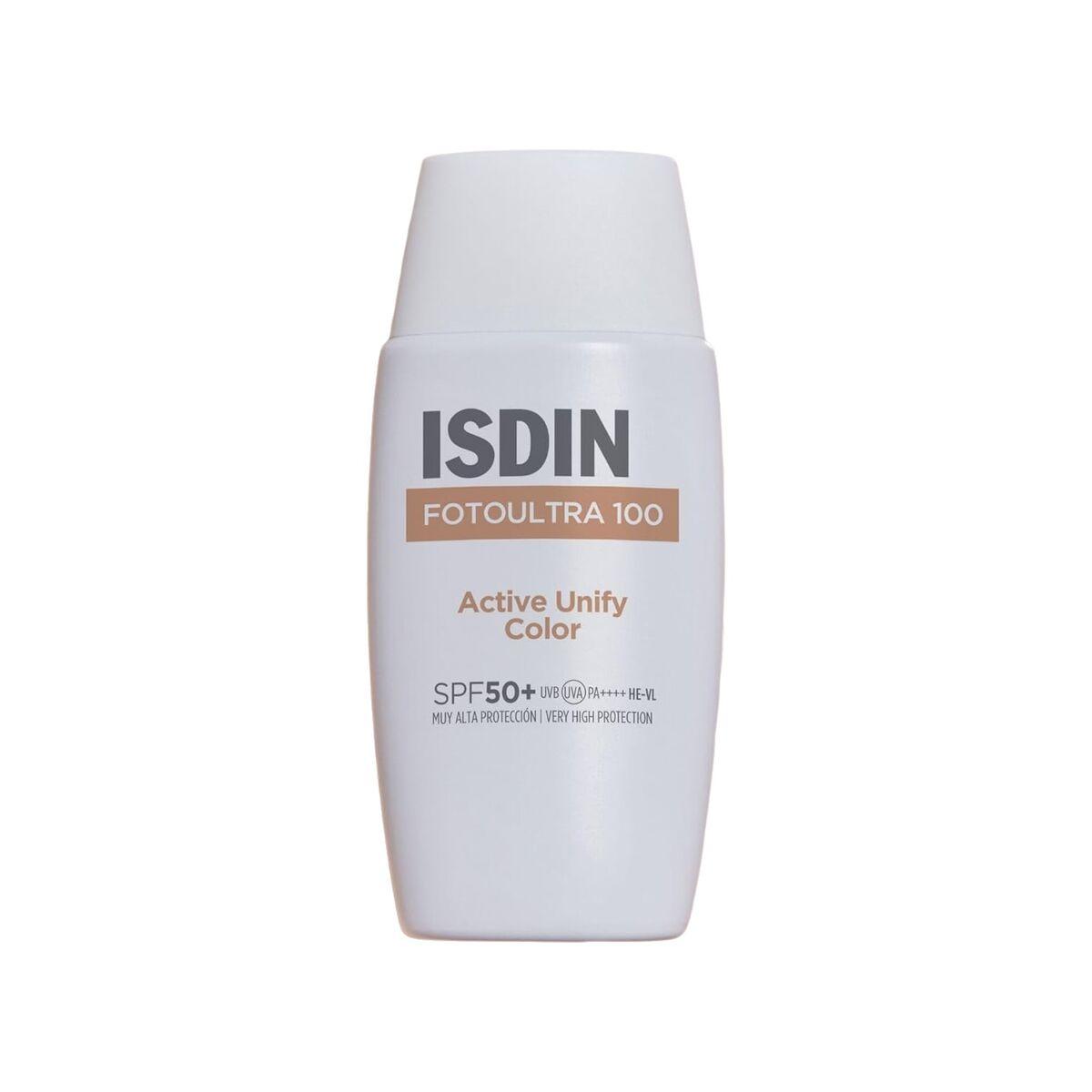 Protector Solar con Color Isdin FOTO ULTRA 100 Spf 50+ 50 ml