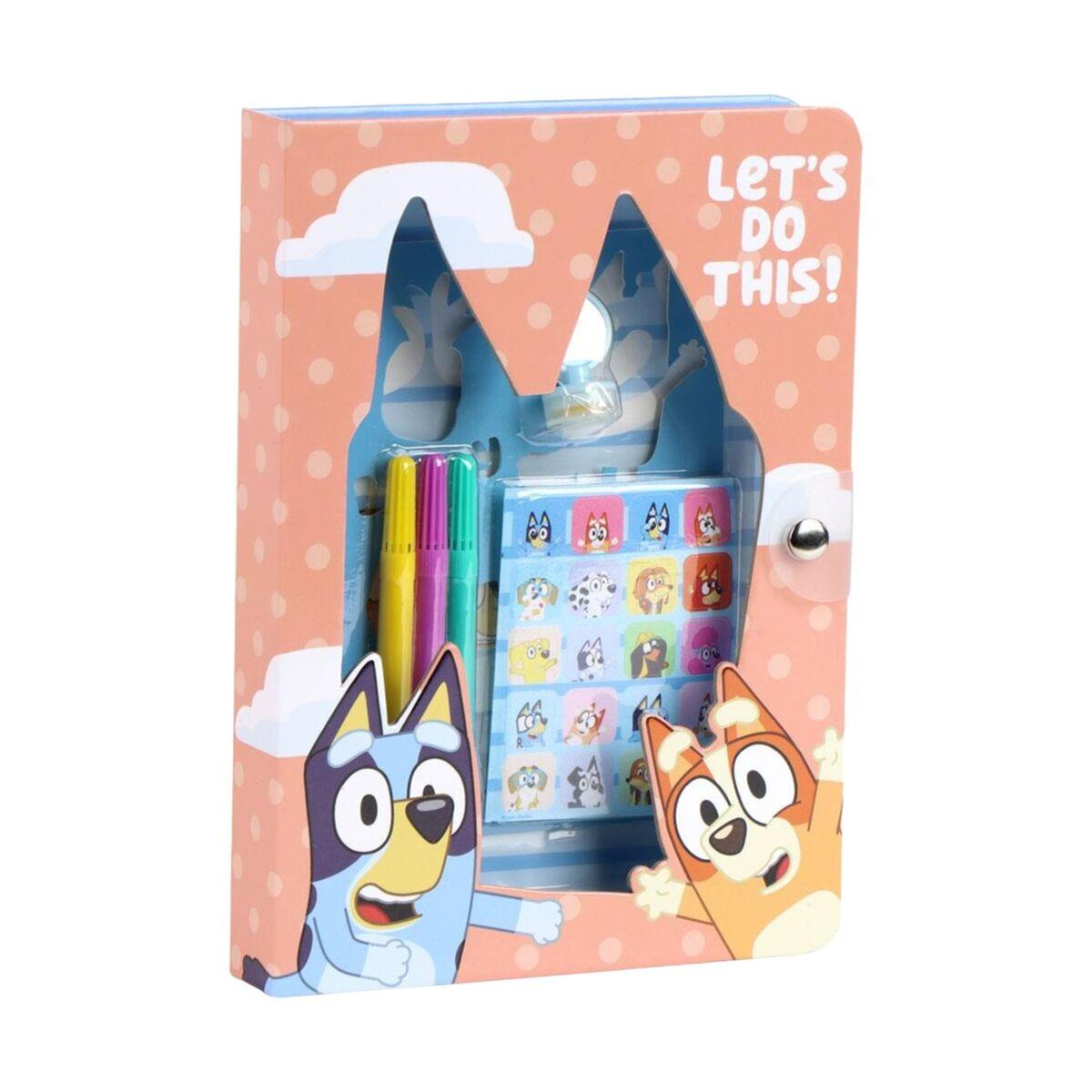 Set de Papelería Bluey 8 Piezas