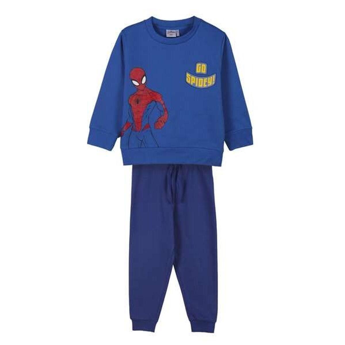 Chándal Infantil Spider-Man Azul 7 Años