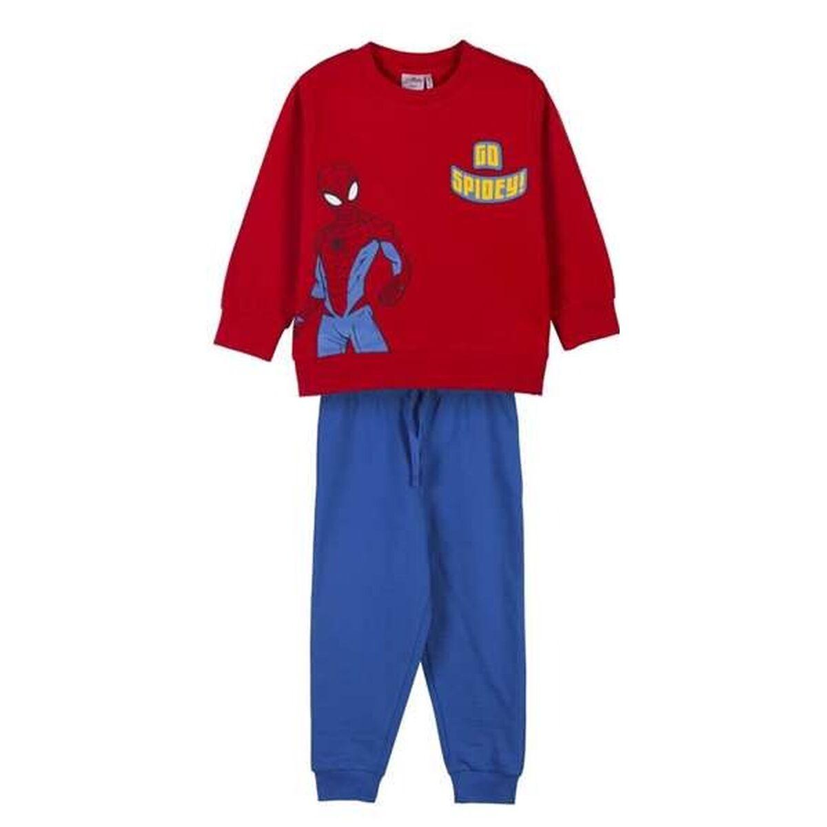 Chándal Infantil Spider-Man Rojo 7 Años