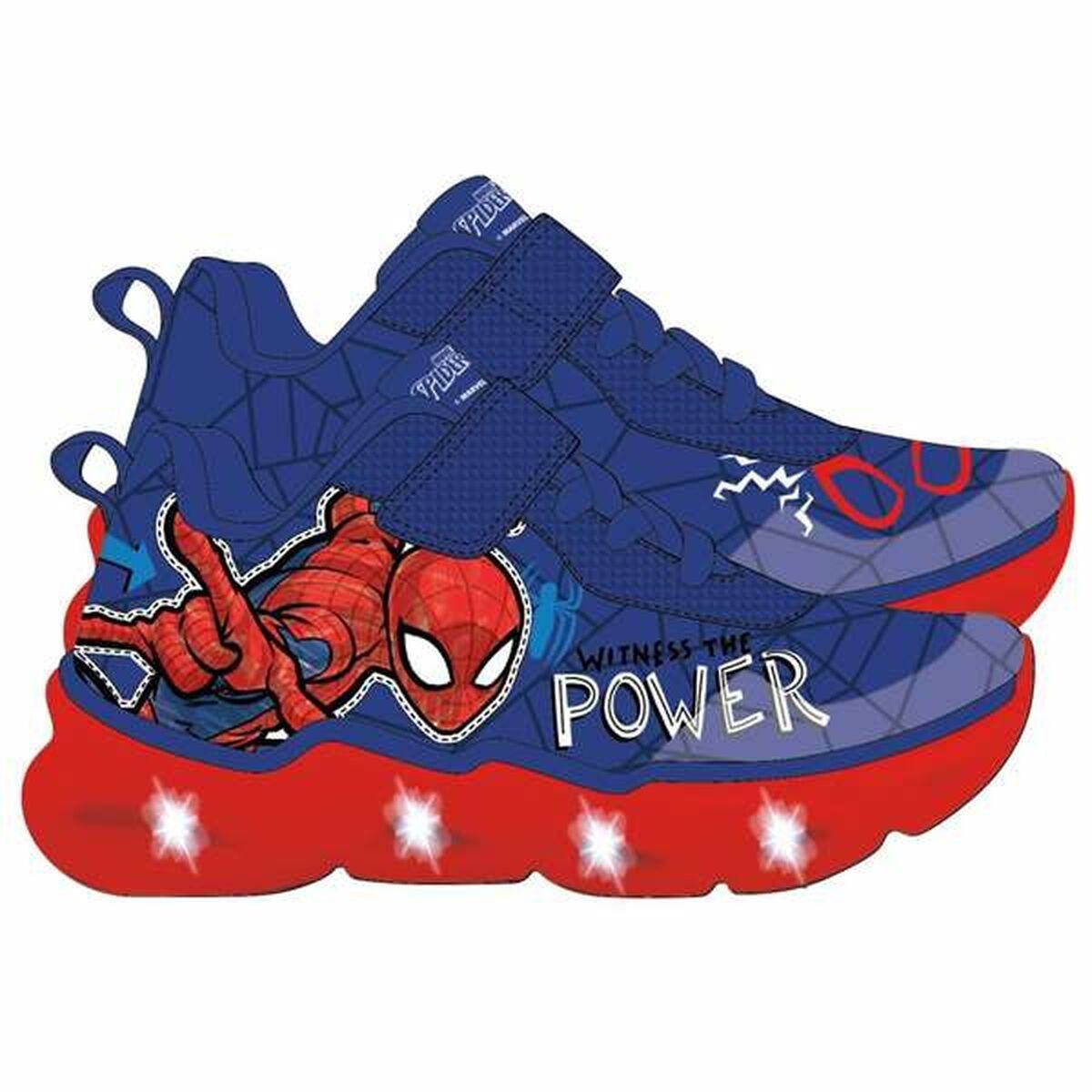 Zapatillas Deportivas con LED Spider-Man Azul oscuro