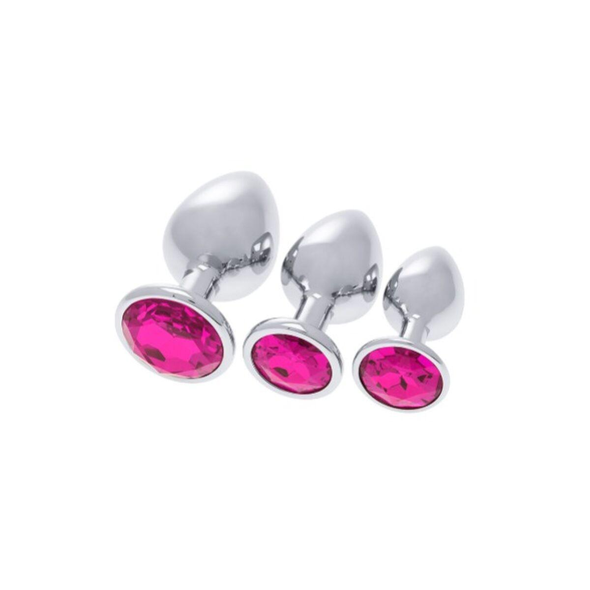 Plug Anal S Pleasures Rosa Plateado