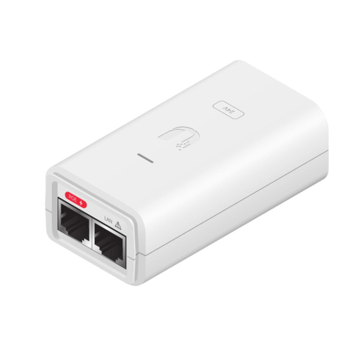 Cable de Red Rígido UTP Categoría 6 UBIQUITI POE-24-12W-G-WH Blanco