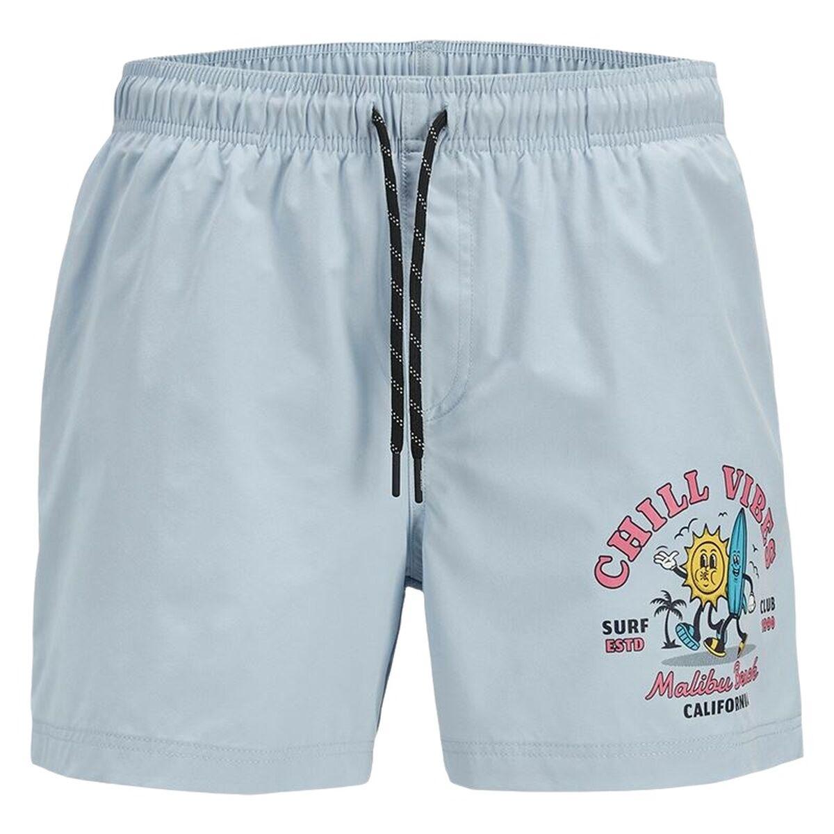 Pantalón corto Jack & Jones Jpstmaui Jj Leg Print Agua Infantil Unisex