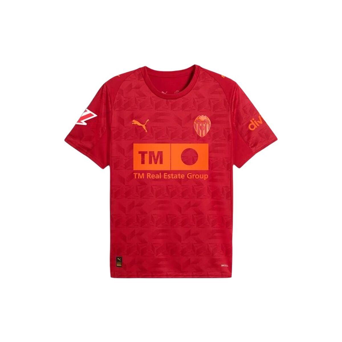 Camiseta de Fútbol de Manga Corta para Niños Puma 948282 05 Rojo (5-6 Años)