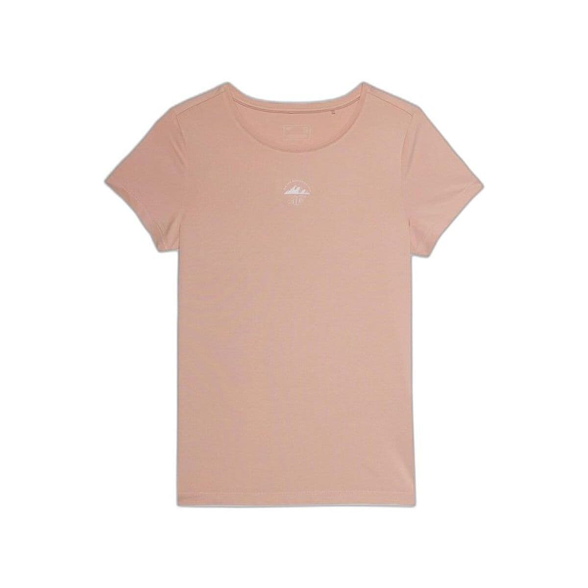 Camiseta de Manga Corta 4F Fnk F193 Coral