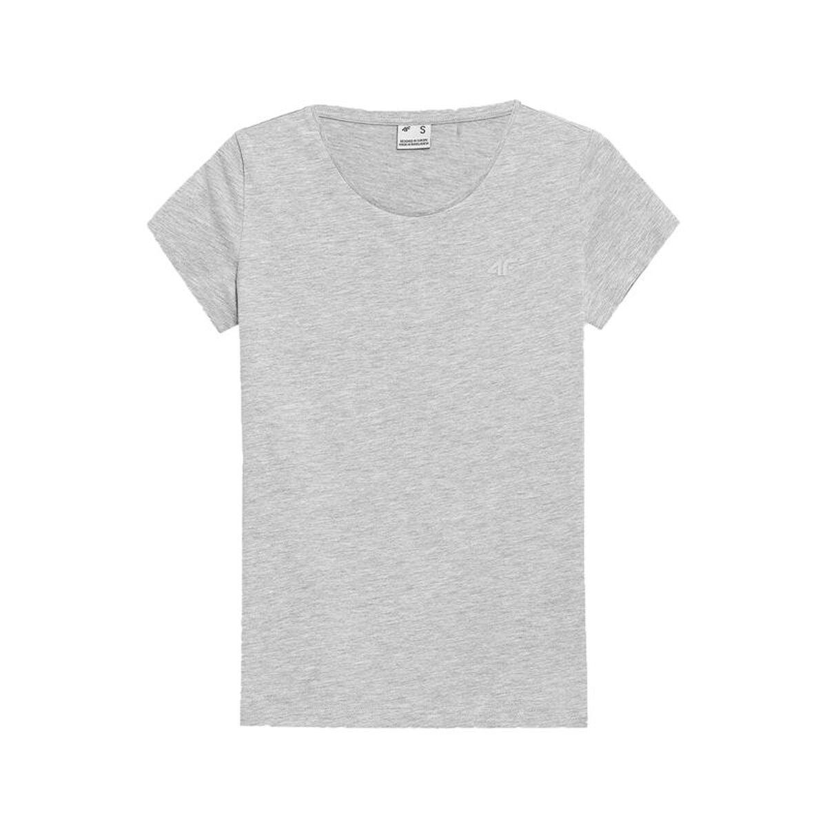 Camiseta de Manga Corta Mujer 4F TSD350 Gris