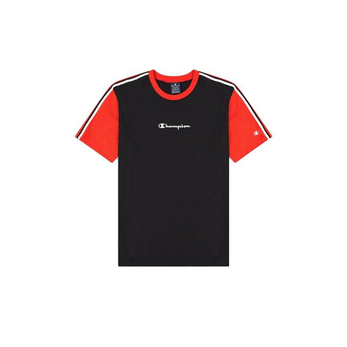 Camiseta de Manga Corta Hombre Champion Negro