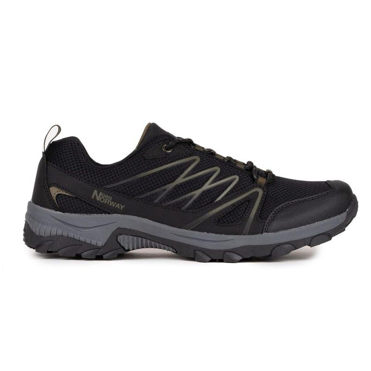 Zapatillas de Hombre para Caminar Geographical Norway Negro