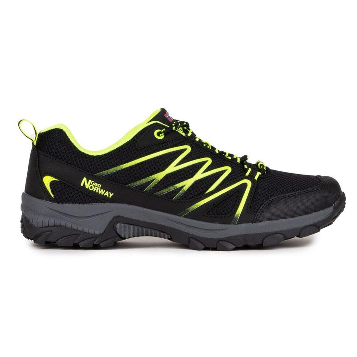 Zapatillas de Hombre para Caminar Geographical Norway Negro