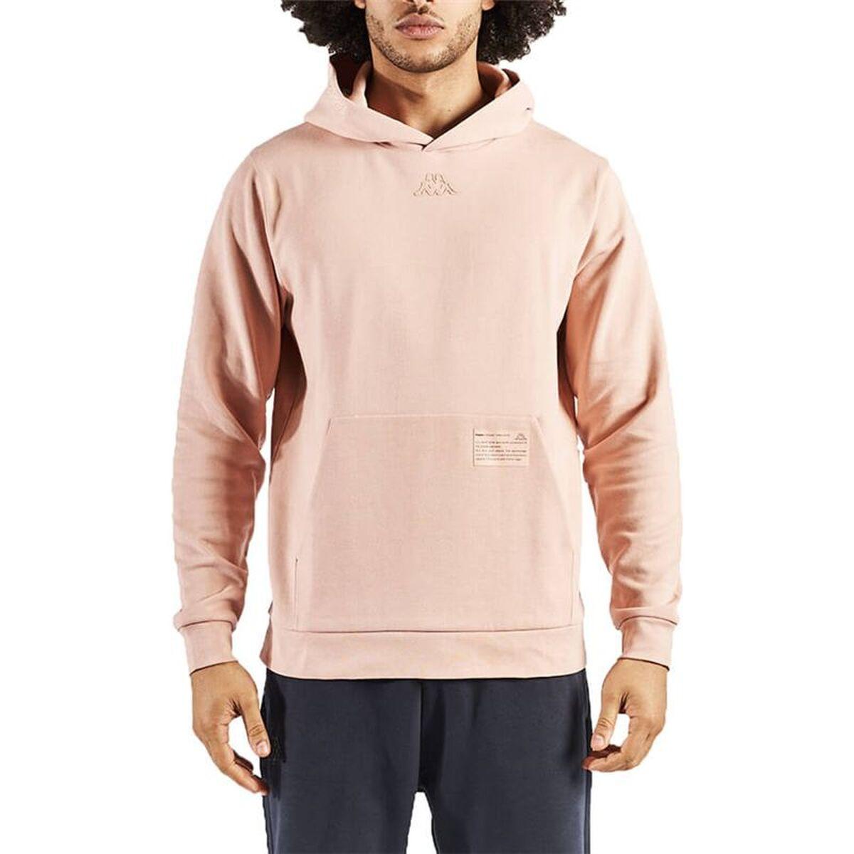 Sudadera con Capucha Hombre Kappa Edwyn Life Rosa