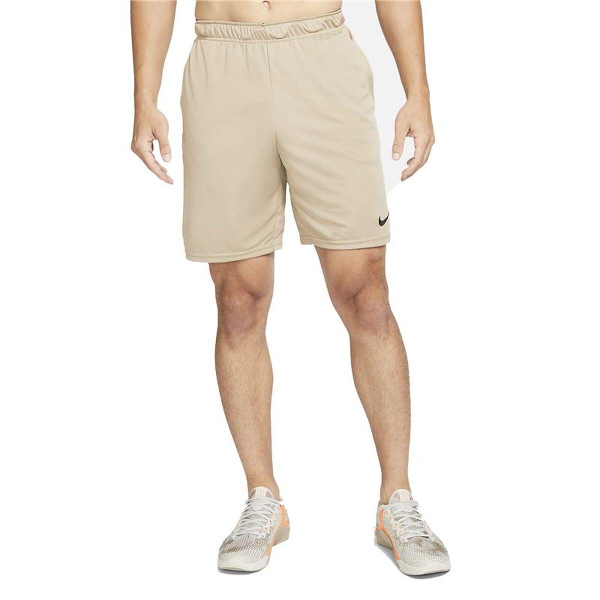 Pantalón Corto Deportivo Nike Dri-FIT Beige Hombre