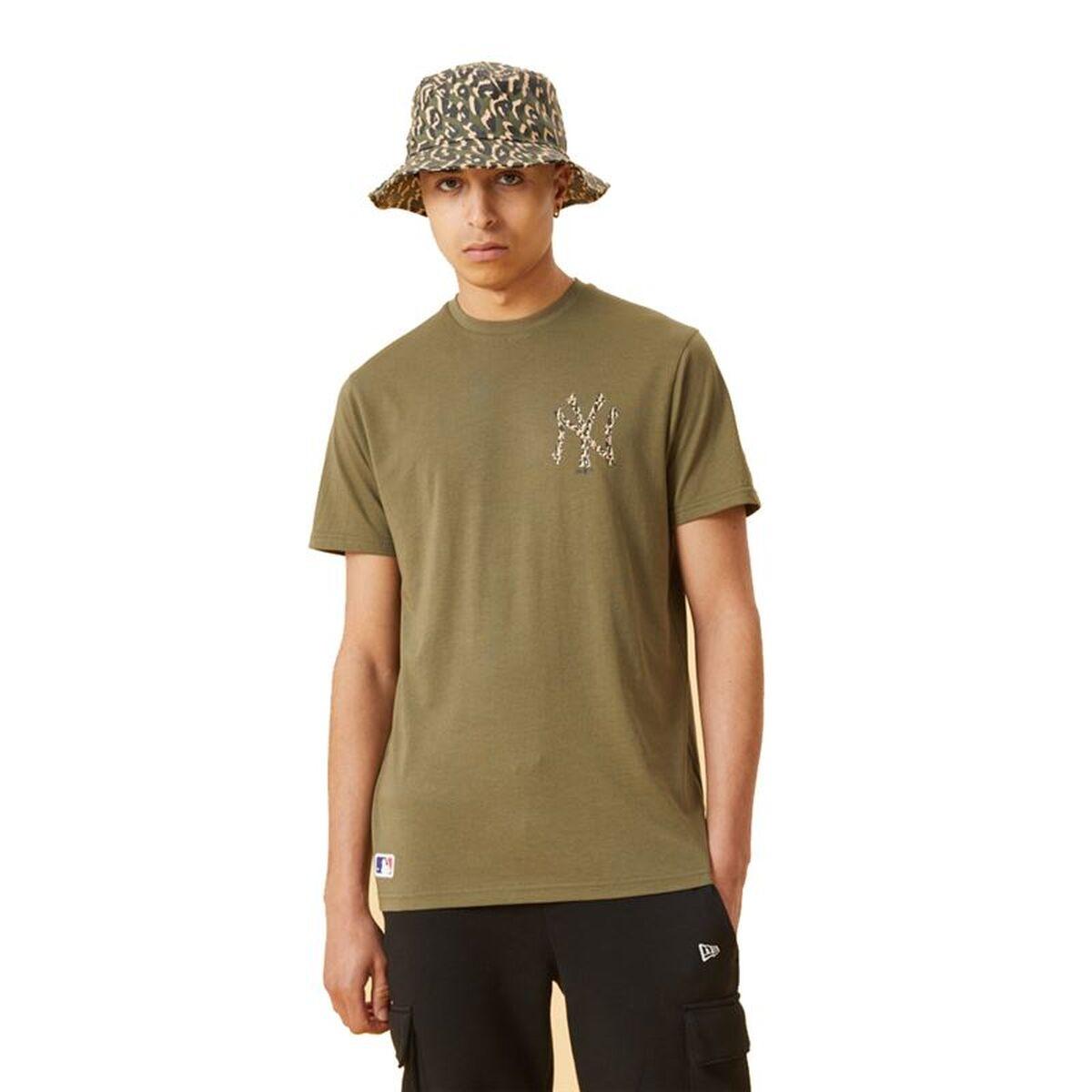 Camiseta de Manga Corta Hombre New Era MLB New York Yankees M Caqui