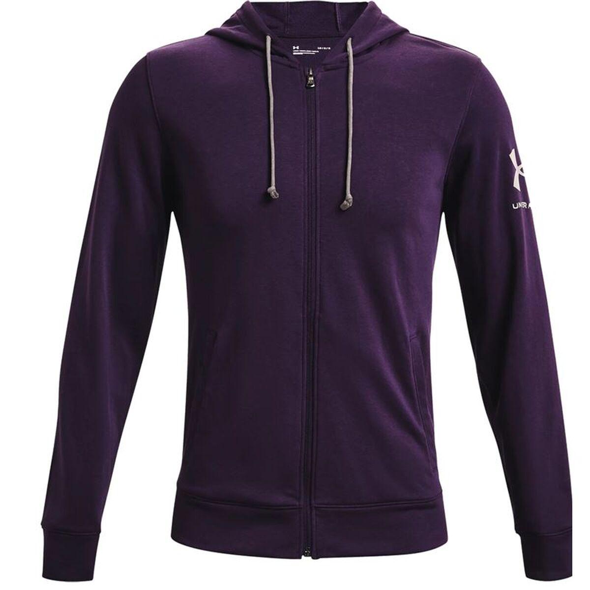 Chaqueta Deportiva para Hombre Under Armour Rival Terry Magenta